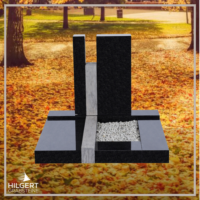 UR-DA-224-19 | Hilgert Grabsteine | Urnengrabstein aus Granit