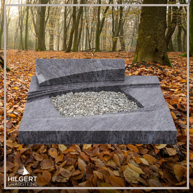 UR-DA-226-19 | Hilgert Grabsteine | Urnengrabstein aus Granit