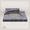 UR-DA-226-19 | Hilgert Grabsteine | Urnengrabstein aus Granit