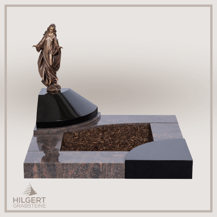 UR-DA-227-19 | Hilgert Grabsteine | Urnengrabstein aus Granit