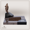UR-DA-227-19 | Hilgert Grabsteine | Urnengrabstein aus Granit