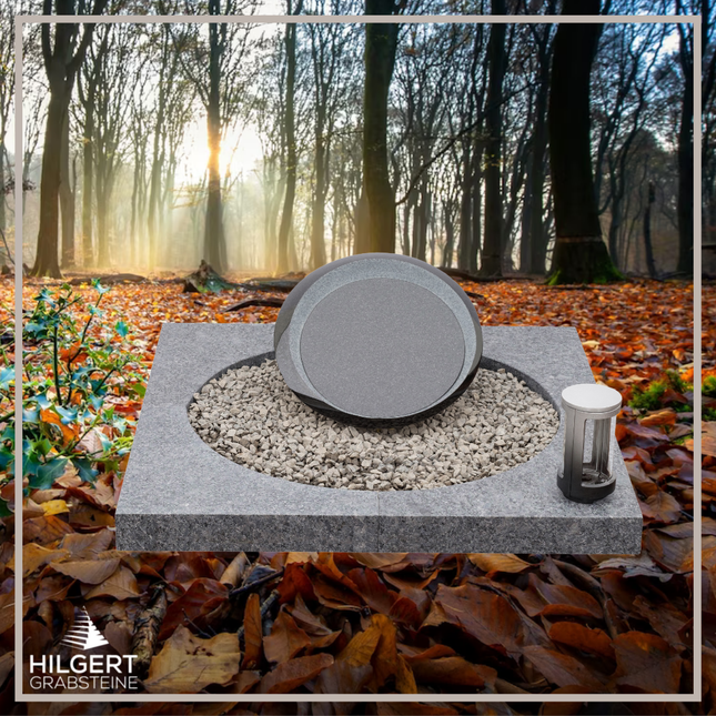 UR-DA-228-19 | Hilgert Grabsteine | Urnengrabstein aus Granit