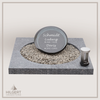 UR-DA-228-19 | Hilgert Grabsteine | Urnengrabstein aus Granit