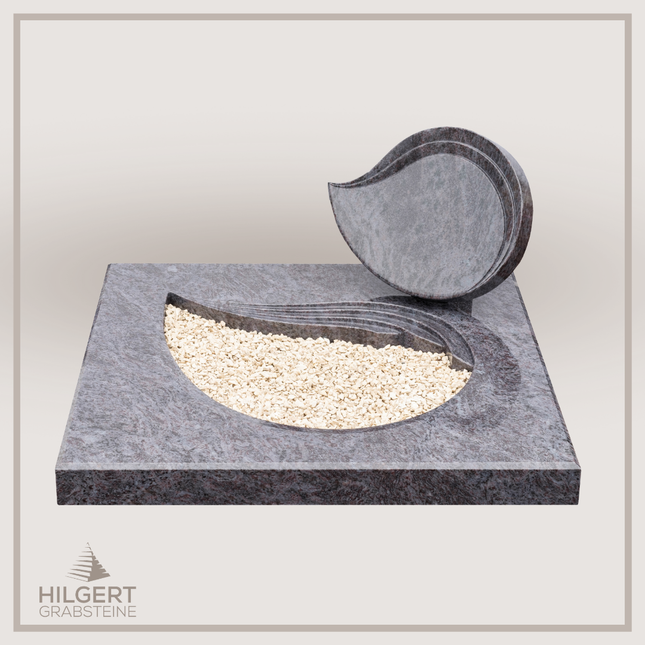 UR-DA-229-19 | Hilgert Grabsteine | Urnengrabstein aus Granit