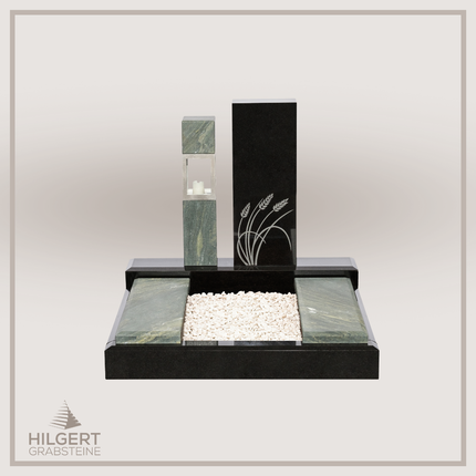 UR-DA-AB16-05UR001 | Hilgert Grabsteine | Urnengrabstein aus Granit