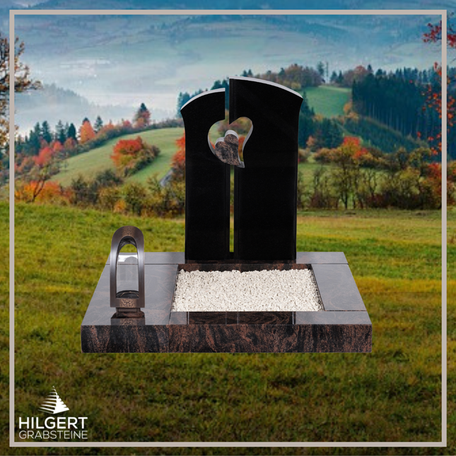 UR-DA-JKUB00419 | Hilgert Grabsteine | Urnengrabstein aus Granit
