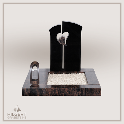 UR-DA-JKUB00419 | Hilgert Grabsteine | Urnengrabstein aus Granit