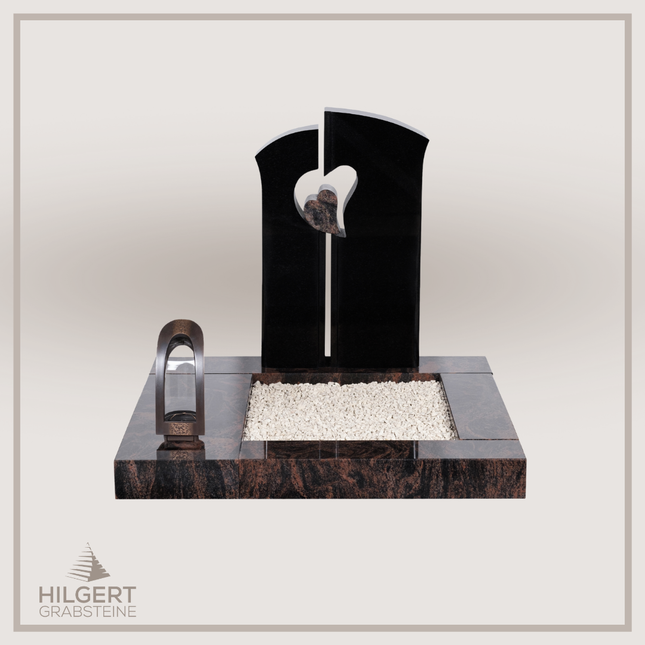 UR-DA-JKUB00419 | Hilgert Grabsteine | Urnengrabstein aus Granit