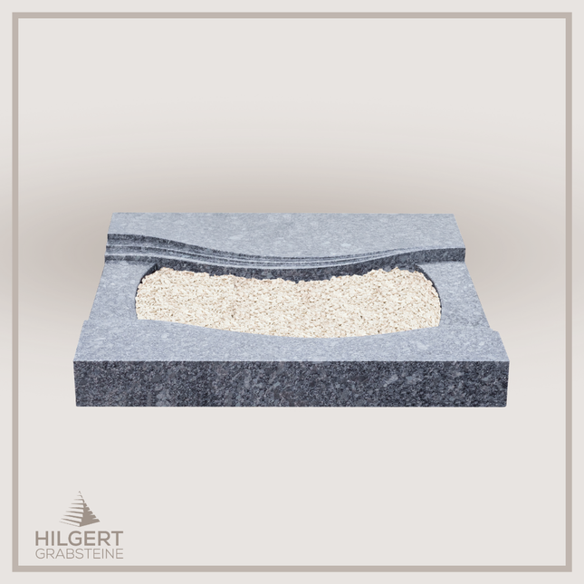 UR-DA-JKUR31-17001 | Hilgert Grabsteine | Urnengrabstein aus Granit