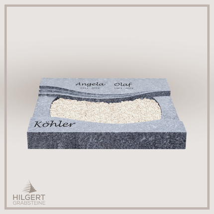 UR-DA-JKUR31-17001 | Hilgert Grabsteine | Urnengrabstein aus Granit