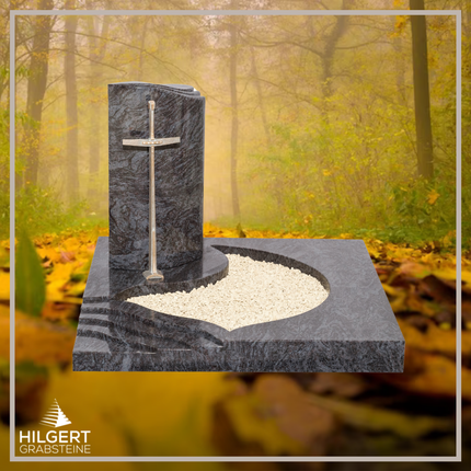 UR-DA-JKUR32-17001 | Hilgert Grabsteine | Urnengrabstein aus Granit