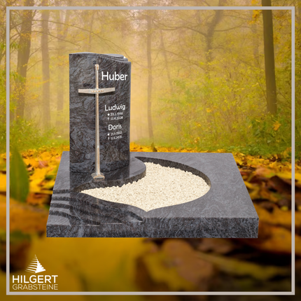 UR-DA-JKUR32-17001 | Hilgert Grabsteine | Urnengrabstein aus Granit