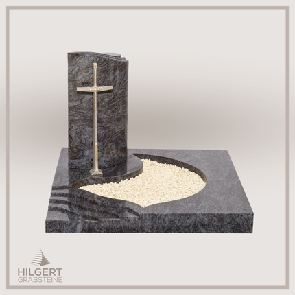 UR-DA-JKUR32-17001 | Hilgert Grabsteine | Urnengrabstein aus Granit