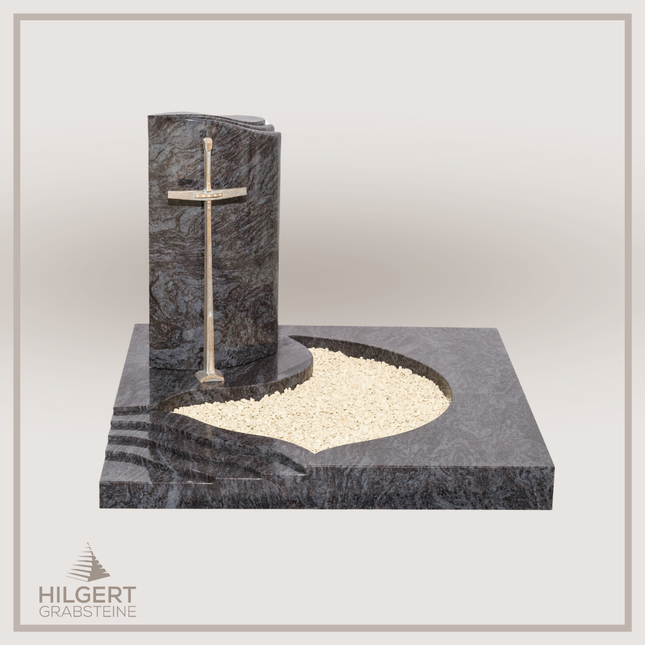 UR-DA-JKUR32-17001 | Hilgert Grabsteine | Urnengrabstein aus Granit