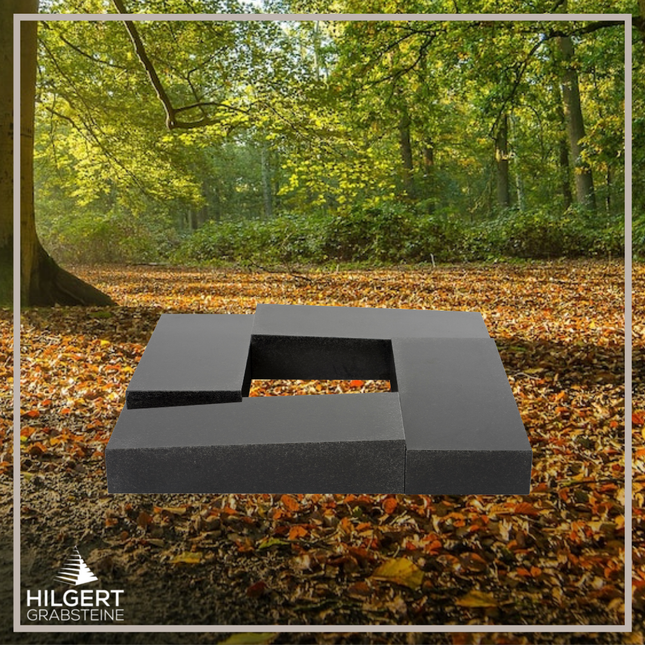 UR-DA-SF2010.44 | Hilgert Grabsteine | Urnengrabstein aus Granit