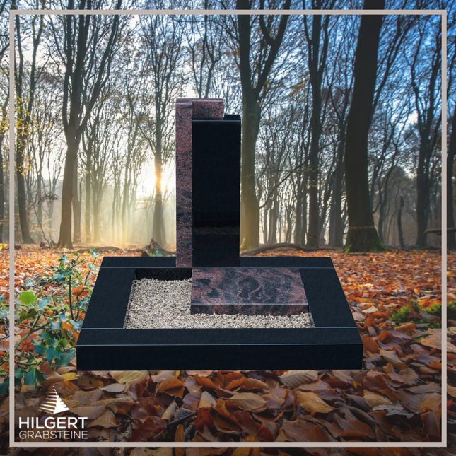 UR-DA-SF2013-09 | Hilgert Grabsteine | Urnengrabstein aus Granit