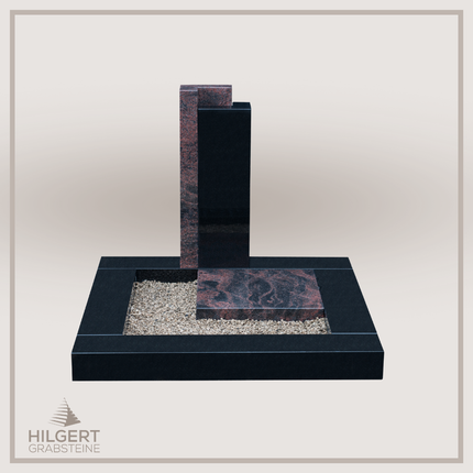 UR-DA-SF2013-09 | Hilgert Grabsteine | Urnengrabstein aus Granit