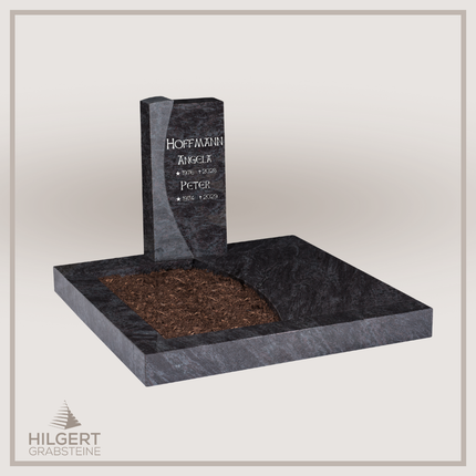 UR-DA-SF2013-10 | Hilgert Grabsteine | Urnengrabstein aus Granit