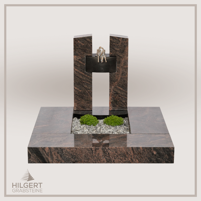 UR-DA-SF2016-11-001 | Hilgert Grabsteine | Urnengrabstein aus Granit