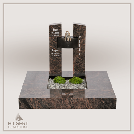 UR-DA-SF2016-11-001 | Hilgert Grabsteine | Urnengrabstein aus Granit