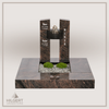 UR-DA-SF2016-11-001 | Hilgert Grabsteine | Urnengrabstein aus Granit