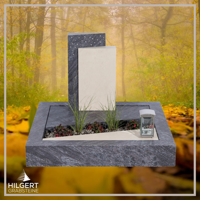 UR-DA-SF2018-10-001 | Hilgert Grabsteine | Urnengrabstein aus Granit