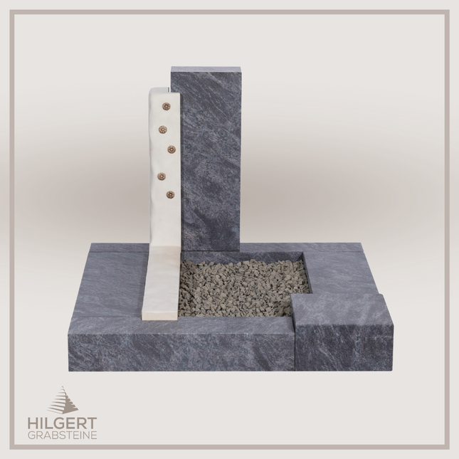 UR-DA-SF2018-11-001 | Hilgert Grabsteine | Urnengrabstein aus Granit