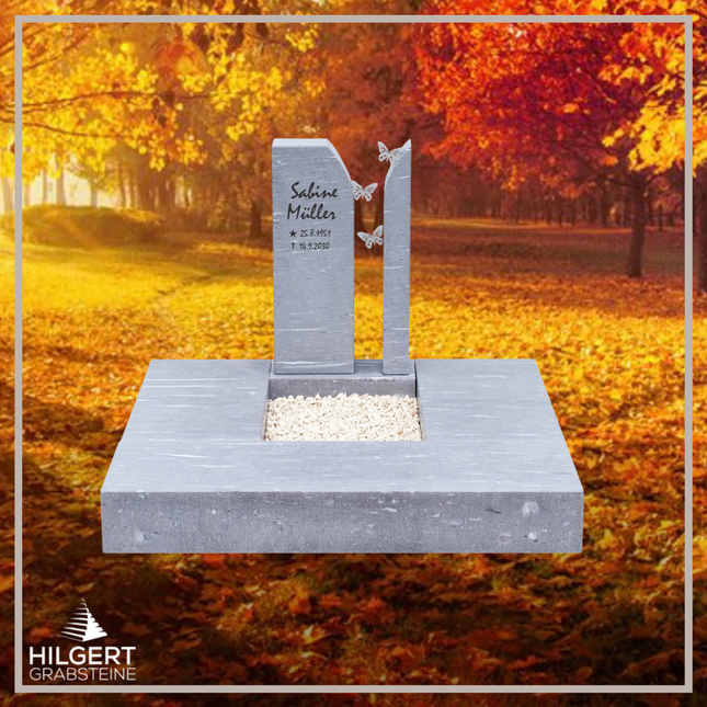 UR-DA-SFUR-001 | Hilgert Grabsteine | Urnengrabstein aus Granit