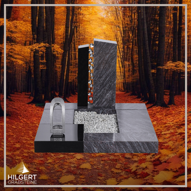 UR-DA-SFUR2017-01 | Hilgert Grabsteine | Urnengrabstein aus Granit