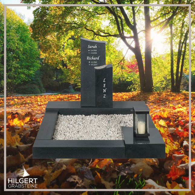 UR-DA-SFUR2021.10 | Hilgert Grabsteine | Urnengrabstein aus Granit