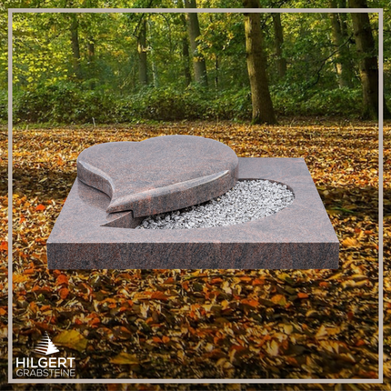 UR-DA-UAJK62017 | Hilgert Grabsteine | Urnengrabstein aus Granit