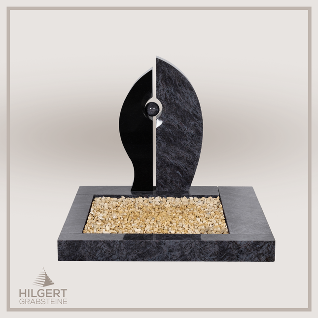 UR-DA-UB004-19JK | Hilgert Grabsteine | Urnengrabstein aus Granit
