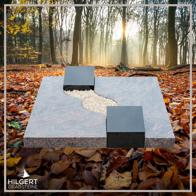UR-DA-UR107-14 | Hilgert Grabsteine | Urnengrabstein aus Granit