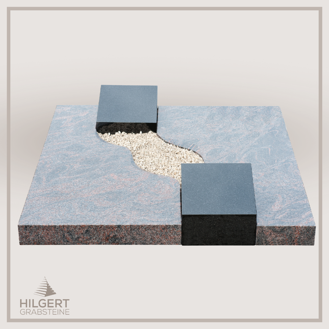 UR-DA-UR107-14 | Hilgert Grabsteine | Urnengrabstein aus Granit