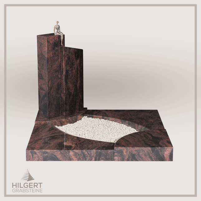 UR-DA-UR111-14 | Hilgert Grabsteine | Urnengrabstein aus Granit