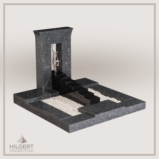 UR-DA-UR113-14 | Hilgert Grabsteine | Urnengrabstein aus Granit