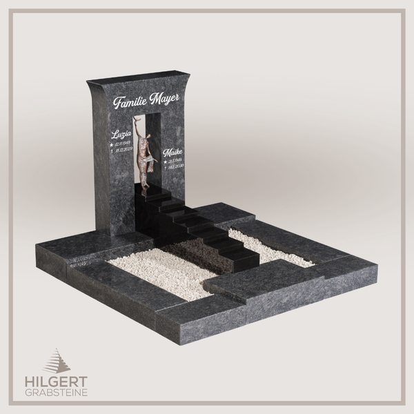UR-DA-UR113-14 | Hilgert Grabsteine | Urnengrabstein aus Granit
