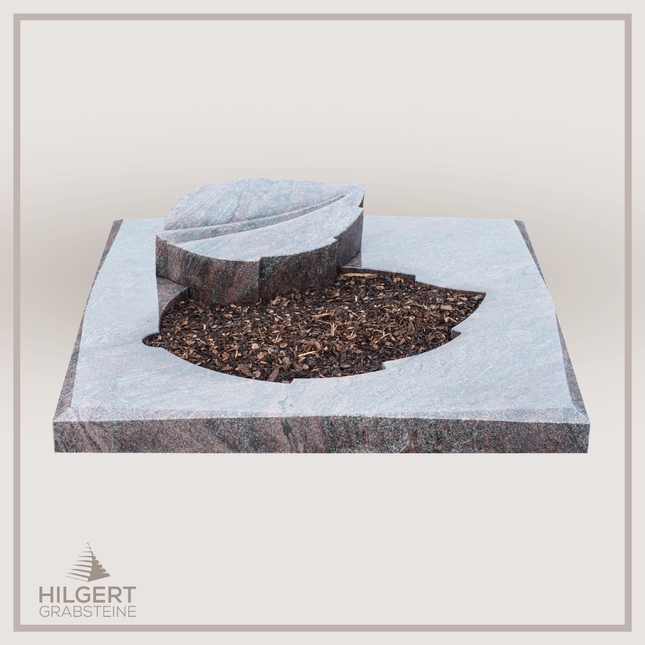 UR-DA-UR118-14 | Hilgert Grabsteine | Urnengrabstein aus Granit