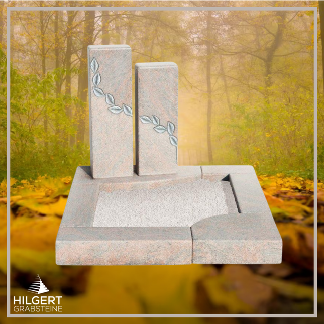 UR-DA-UR132 | Hilgert Grabsteine | Urnengrabstein aus Granit