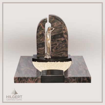 UR-DA-UR137-15 | Hilgert Grabsteine | Urnengrabstein aus Granit