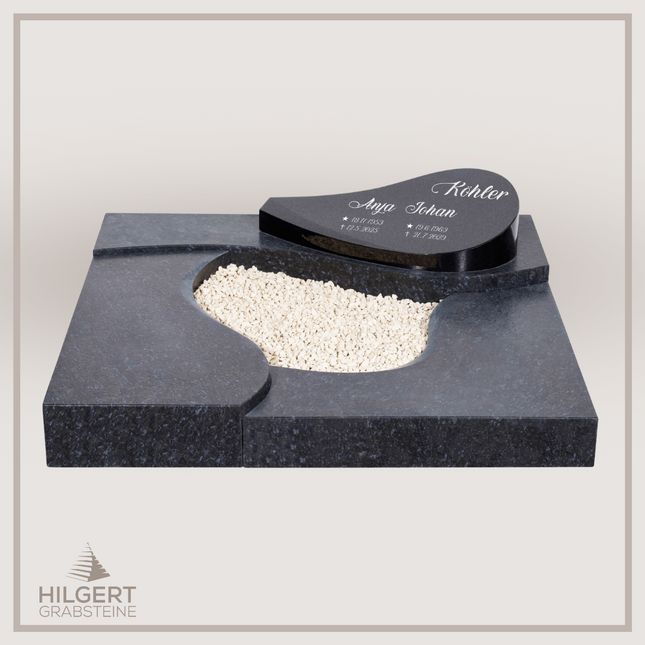 UR-DA-UR144-16 | Hilgert Grabsteine | Urnengrabstein aus Granit