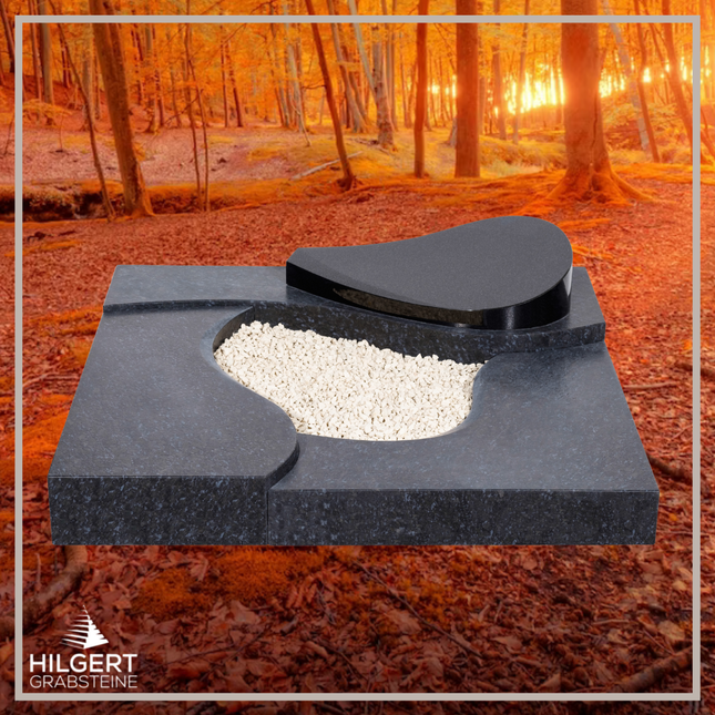 UR-DA-UR144-16 | Hilgert Grabsteine | Urnengrabstein aus Granit