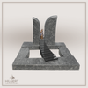 UR-DA-UR145 | Hilgert Grabsteine | Urnengrabstein aus Granit