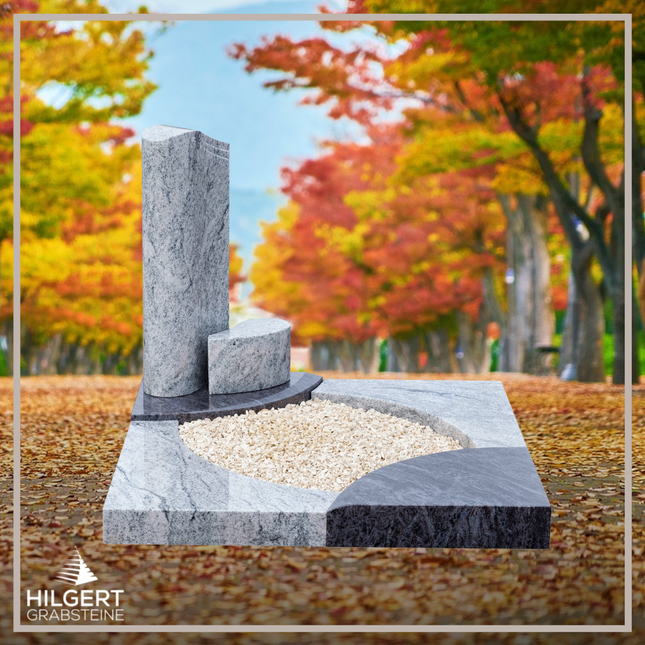 UR-DA-UR146-16 | Hilgert Grabsteine | Urnengrabstein aus Granit
