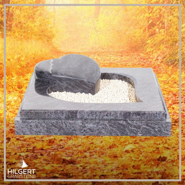 UR-DA-UR147-16 | Hilgert Grabsteine | Urnengrabstein aus Granit