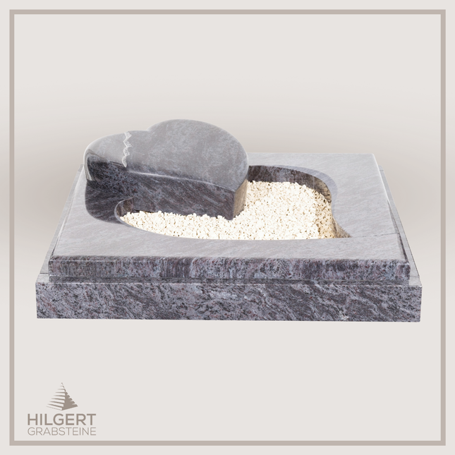 UR-DA-UR147-16 | Hilgert Grabsteine | Urnengrabstein aus Granit