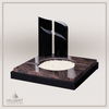 UR-DA-UR148-16 | Hilgert Grabsteine | Urnengrabstein aus Granit