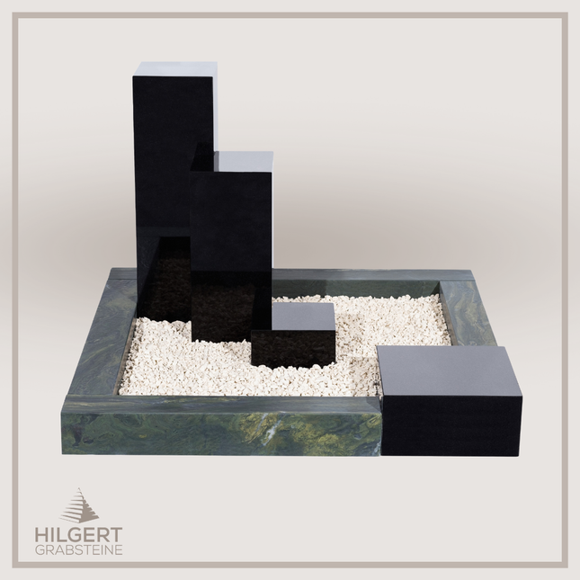 UR-DA-UR154-16 | Hilgert Grabsteine | Urnengrabstein aus Granit