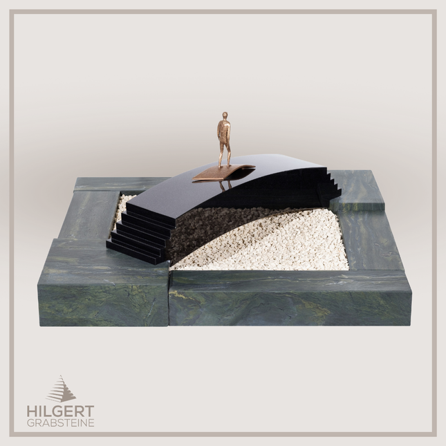 UR-DA-UR155-16 | Hilgert Grabsteine | Urnengrabstein aus Granit