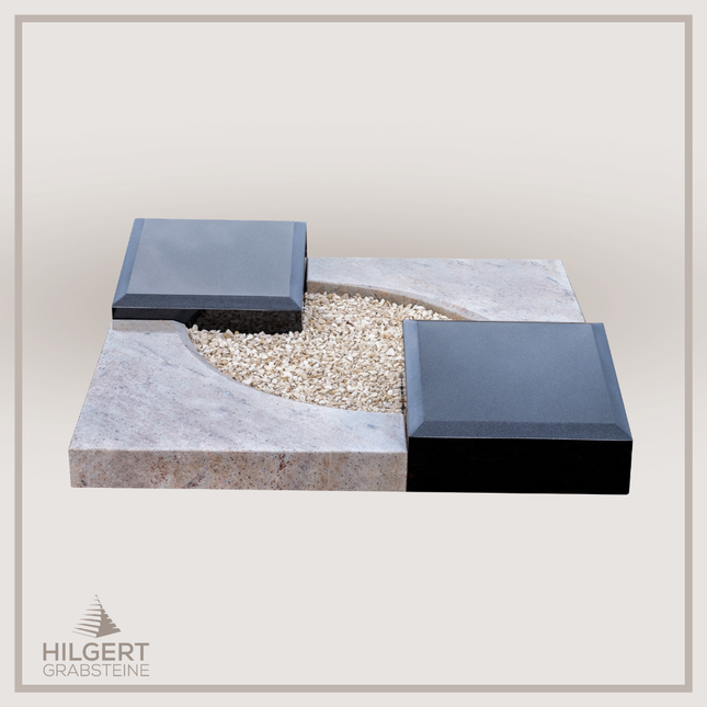 UR-DA-UR156-16 | Hilgert Grabsteine | Urnengrabstein aus Granit